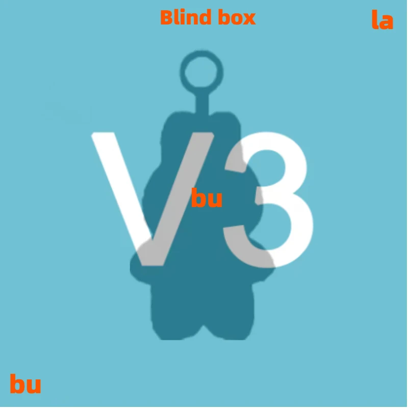@@2025 جديد 【v3】سلسلة صندوق أعمى، ألعاب لطيفة هدايا مفاجئة، 【الجيل الثالث】صندوق أعمى من الفينيل على شكل دمية سلسلة مفاتيح صندوق غامض ~