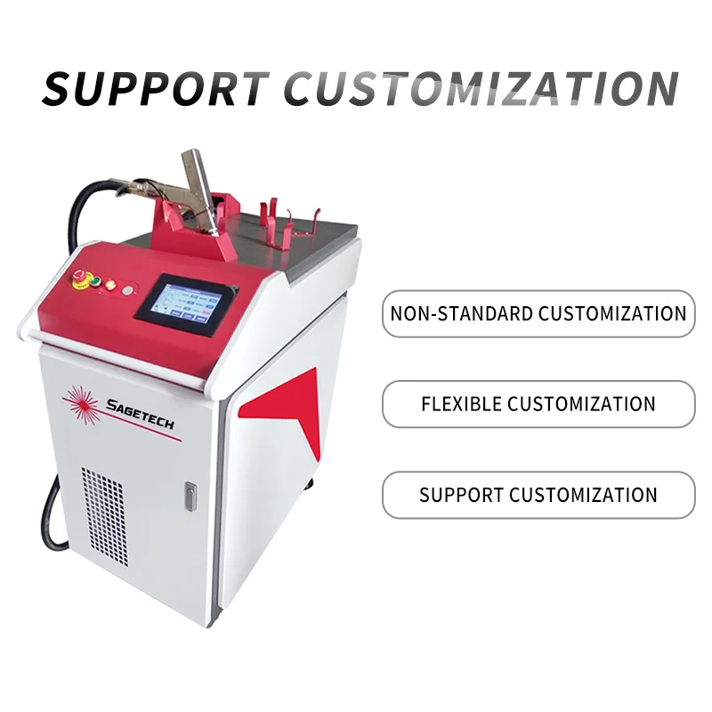 SageModule-Mini Machine à Souder au Laser pour Métal Refroidi à l'Eau, Soudeur par Points, Fibre, Déterminer, Équipement, 1500W