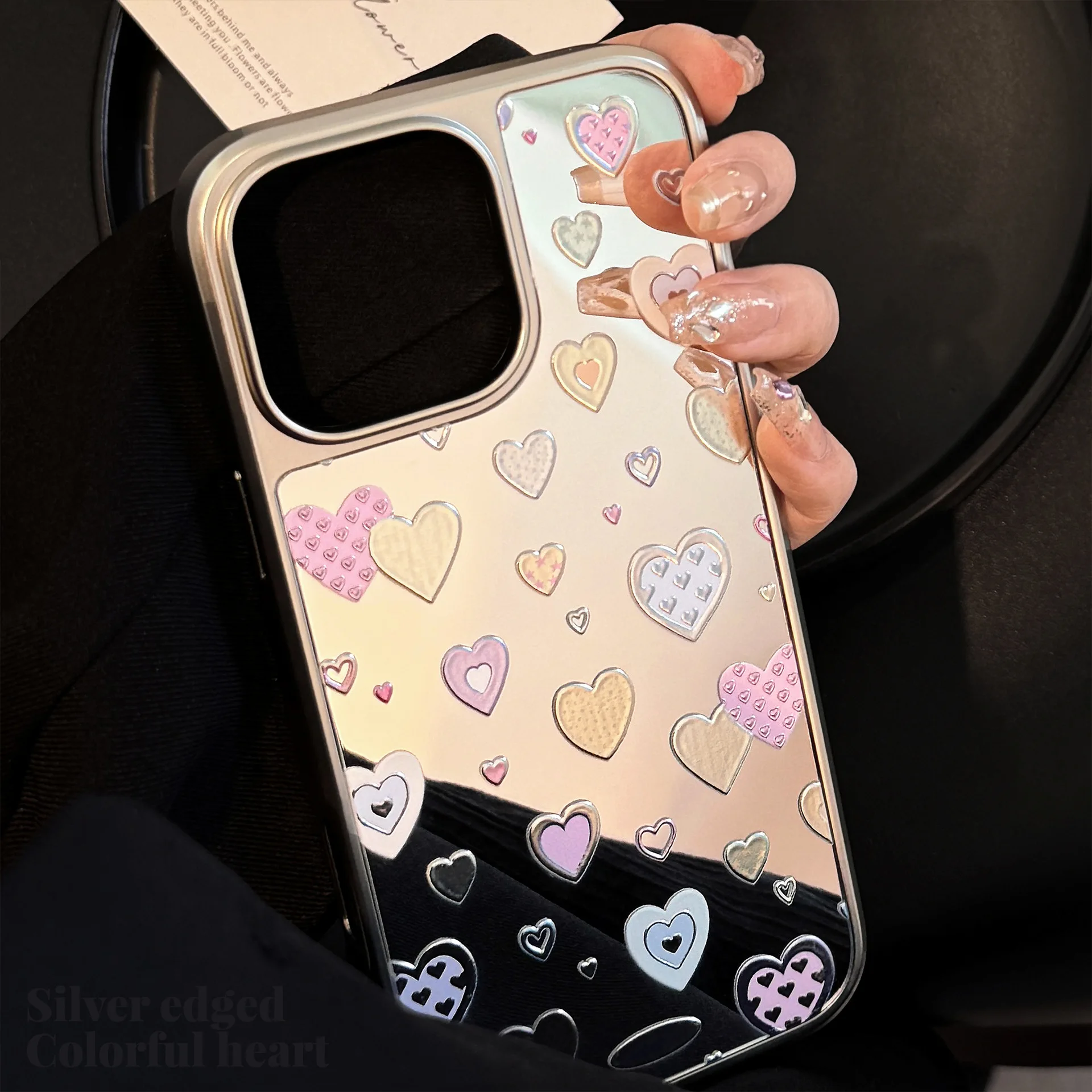 حافظة آيفون فاخرة مقاومة للصدمات على شكل قلب 15 14 13 12 11 16 17 Pro Max Plus 16E Funda حافظة صلبة