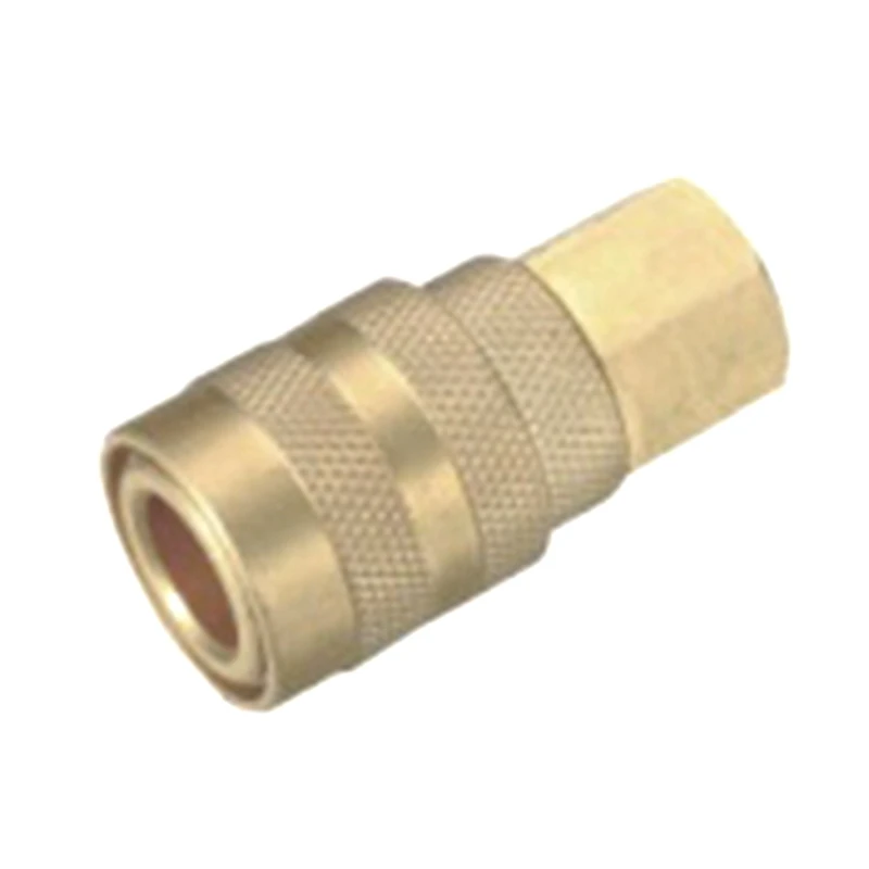 1/4NPT Pneumatic Fittings Five-Piece Set Quick Connector Solid Brass Quick Connect Air Fittings Kit