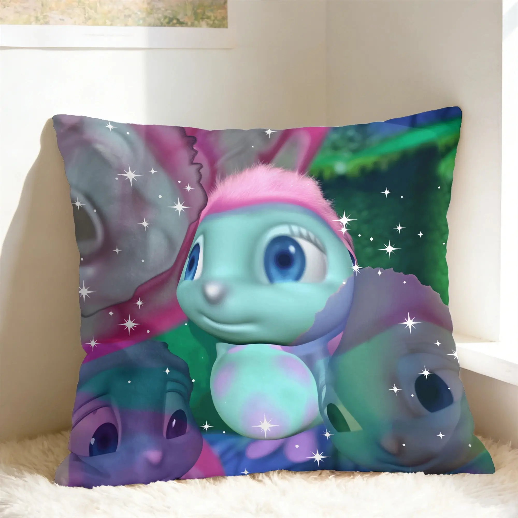 Pillow Case B-Bibble Doll Soft  Pillow Cover For Office Car Home Decor Novelty Pillowcases