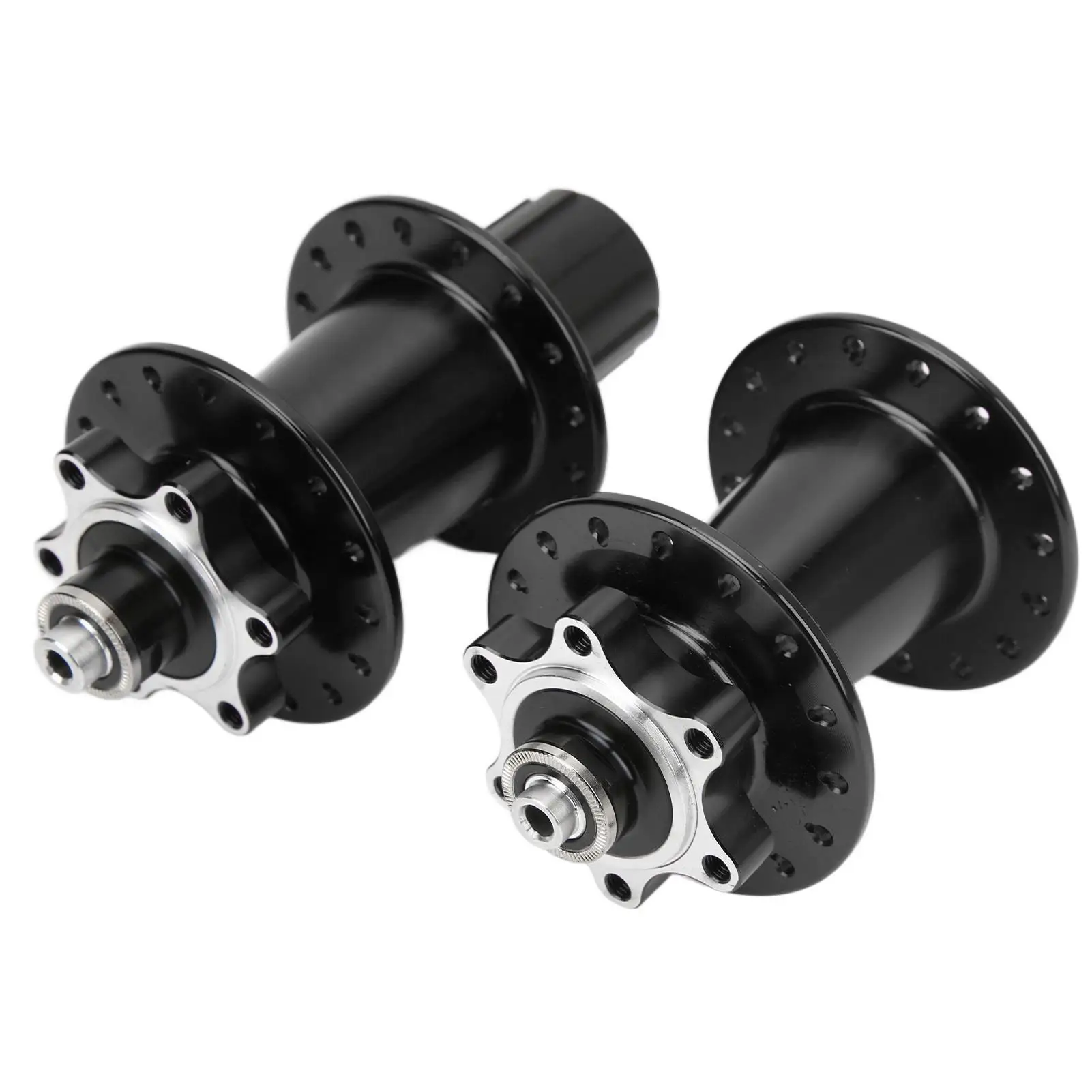 32H Aluminum Alloy Disc Brake Hubs for Mountain Bikes - Quick Release Front 100mm & Rear 135mm