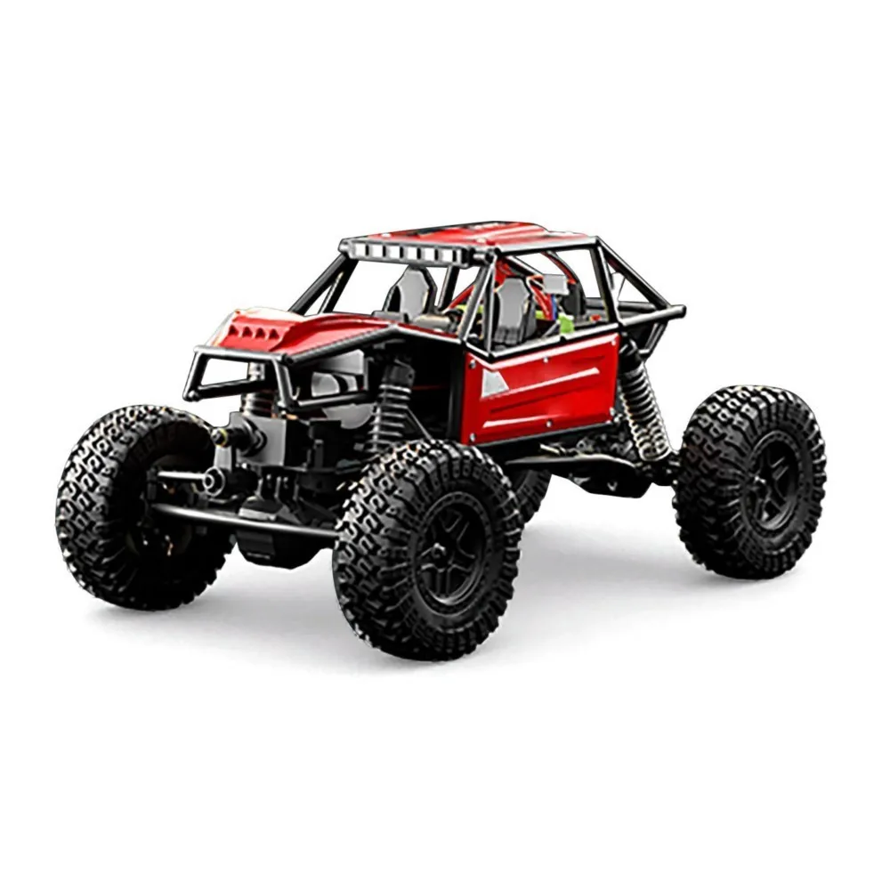 1/18 RC تسلق سيارة 4WD التحكم عن بعد على الطرق الوعرة مركبة RTR روك الزاحف C8808 370 نحى المحرك 20A أضواء ESC