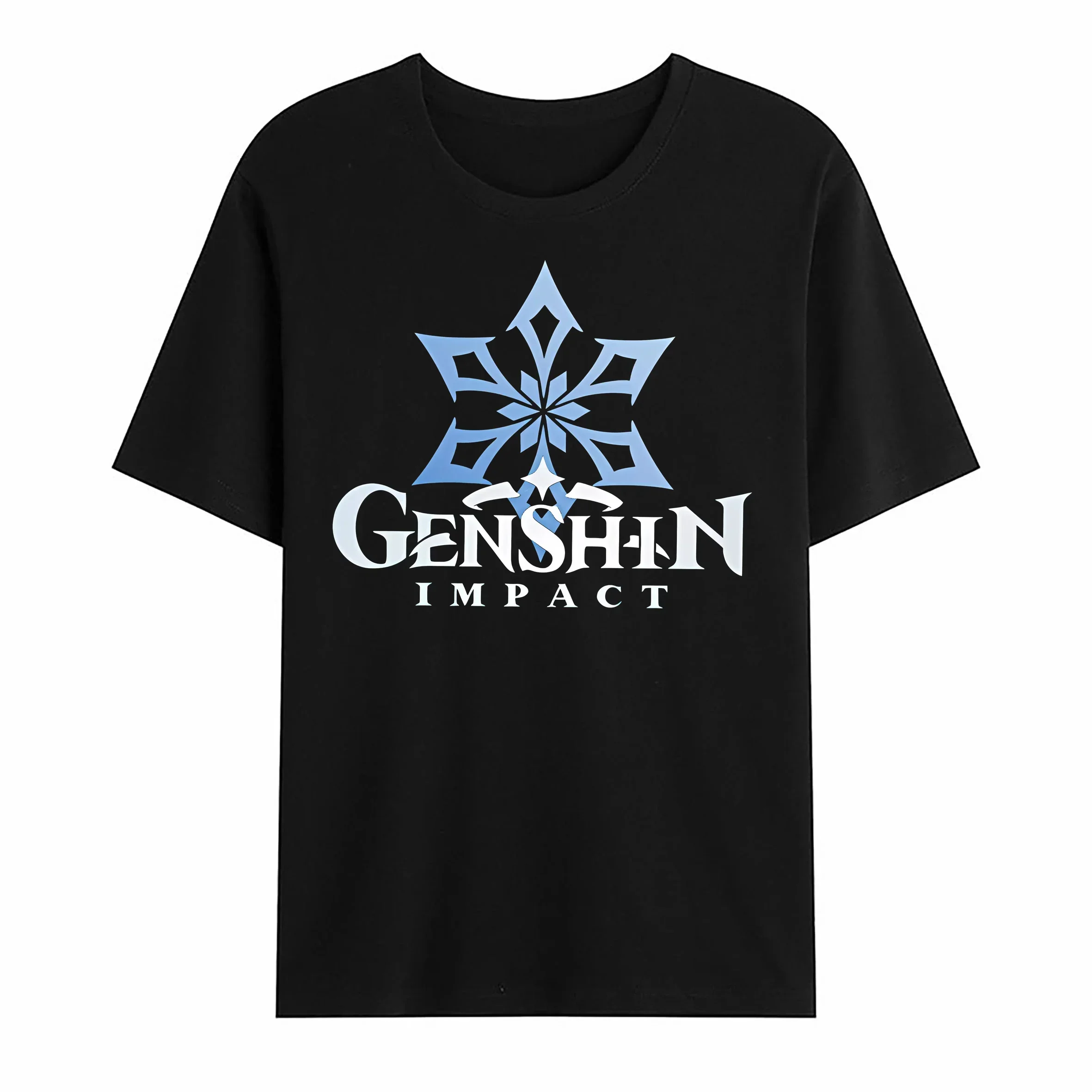 

2024 New Genshin Impact T Shirt Fashion Oversized O-Neck Short Sleeve T-shirt Casual Streetwear Harajuku Unisex Y2k Casual S-3XL