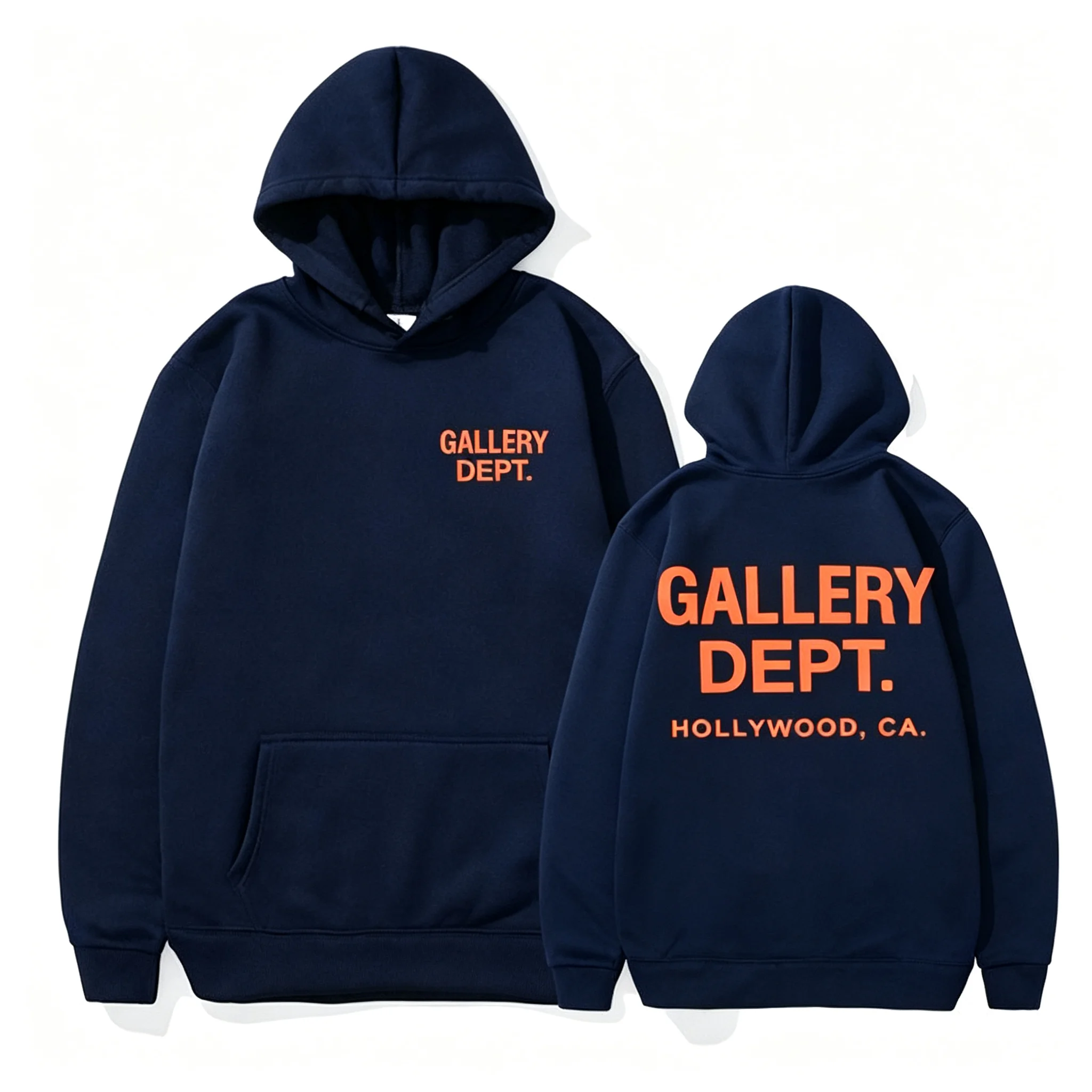 GALLERY Cross Border DEPT Klassischer Hoodie mit Buchstabendruck, europäischer und amerikanischer Herren-Fleece-Hoodie, lockerer, lässiger Kapuzenpullover – Detail 10
