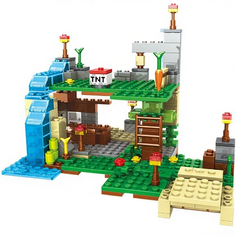 لعبة بناء المناظر الطبيعية ليوبارد كات ويل مينينج بارك، مجموعة بناء ألعاب عيد الميلاد وعيد الشكر، هدية عيد ميلاد