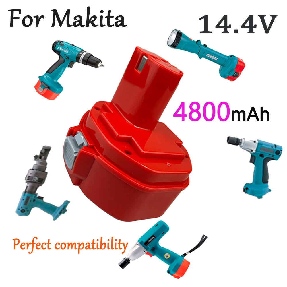 

For Makita 14.4V 4800mAh Battery ，Compatible PA12 PA14 PA09 PA18 Cordless Power Tools