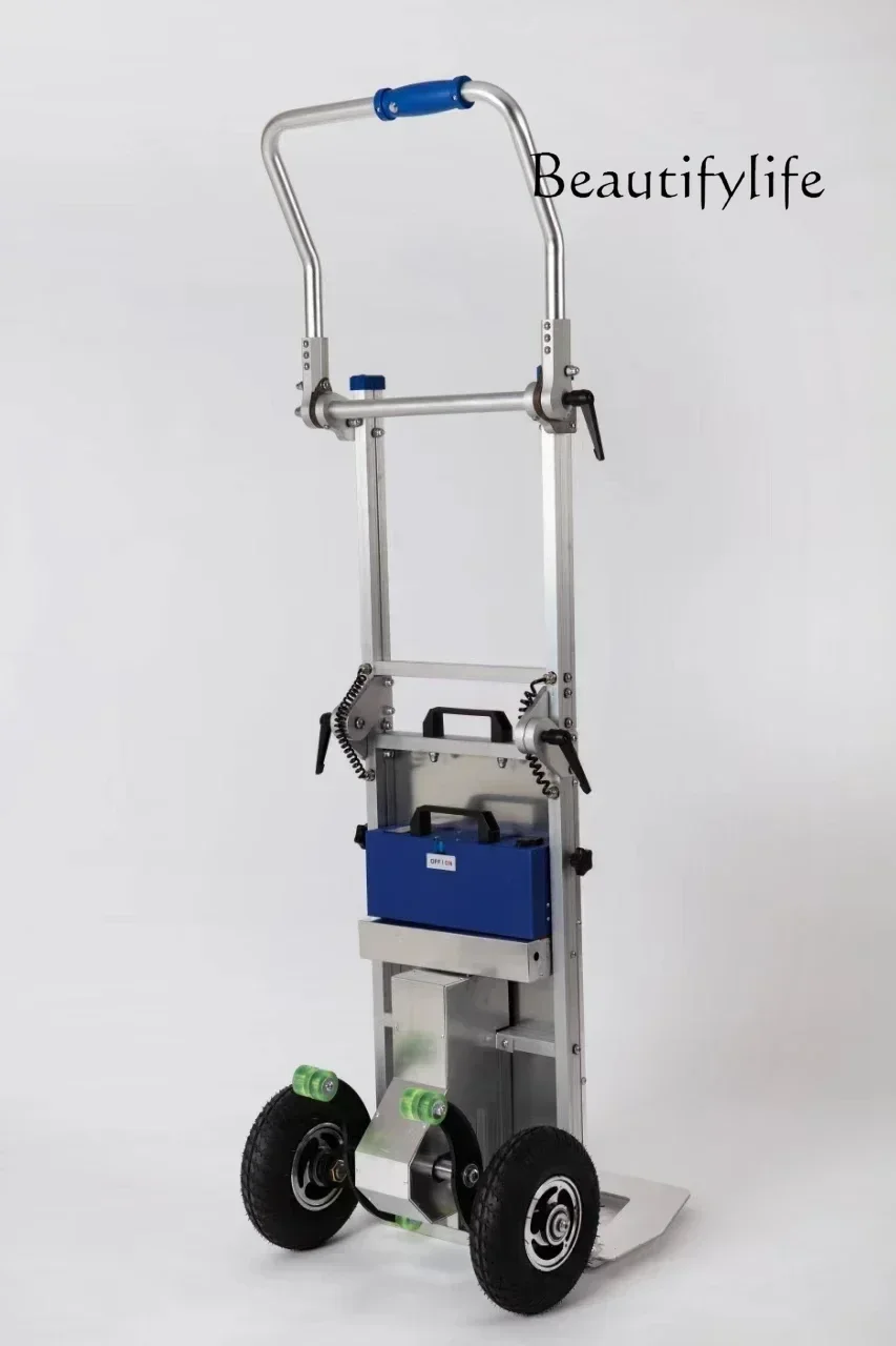 

BJ 2025 New Suitable For Ground Cargo Transportation 200kg 8 Ah Lithium Battery Electric Ladder Machine On Sale
