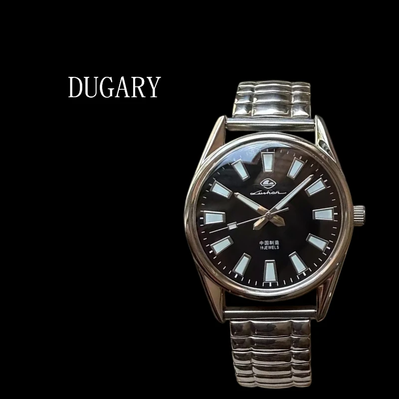 DUGARY manual mechanical watch waterproof luminous military business for men brand Mount Lu Wristwatch Relogio Masculino clock