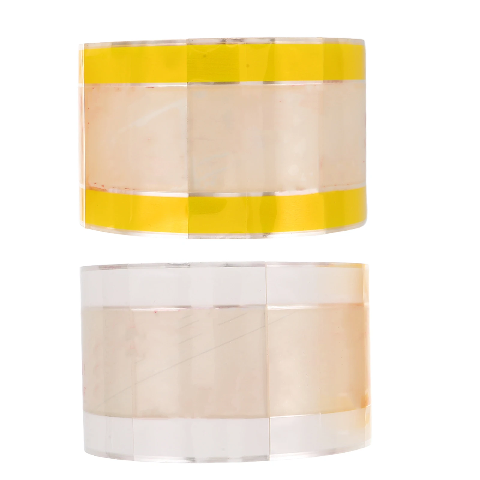 

2Pcs Nail Art Stamping Clean Tape Hygienic Peel-Off DIY Manicure Accessories for Stamp Ink Residue Removal Small Nail Tool