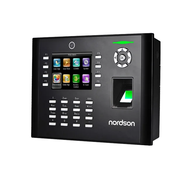 Nordson 3.5 inch Screen USB Facial Recognition with Scanner Recorder  Biometric Fingerprint Time Attendance