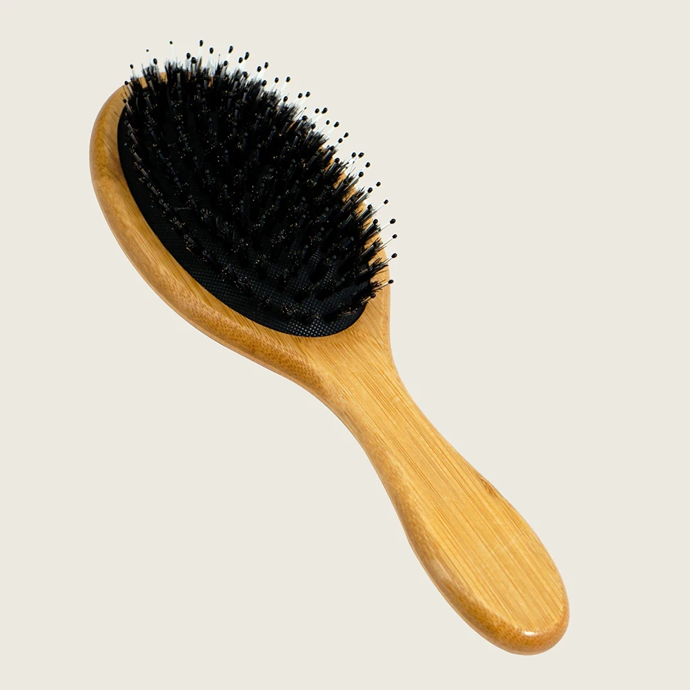 Holzkamm, professionelles Luftkissen mit weichen Borsten, glattes Haar, nicht geknotet, praktischer Kamm, hochelastischer Kopfmassage-Airbag-Kamm – Detail 3