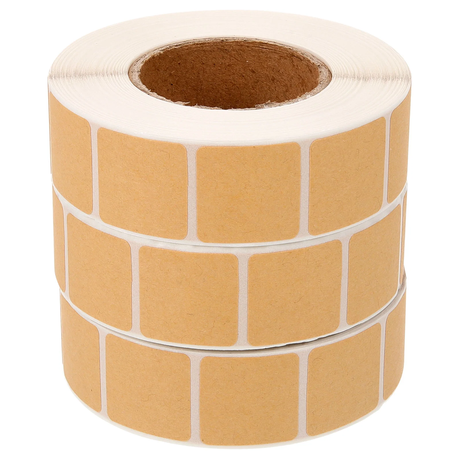 3 Rolls Applique Sticker Target Board Repair Stickers Nail Tag Repairing Labels Pasters Kraft Paper Self-adhesive for