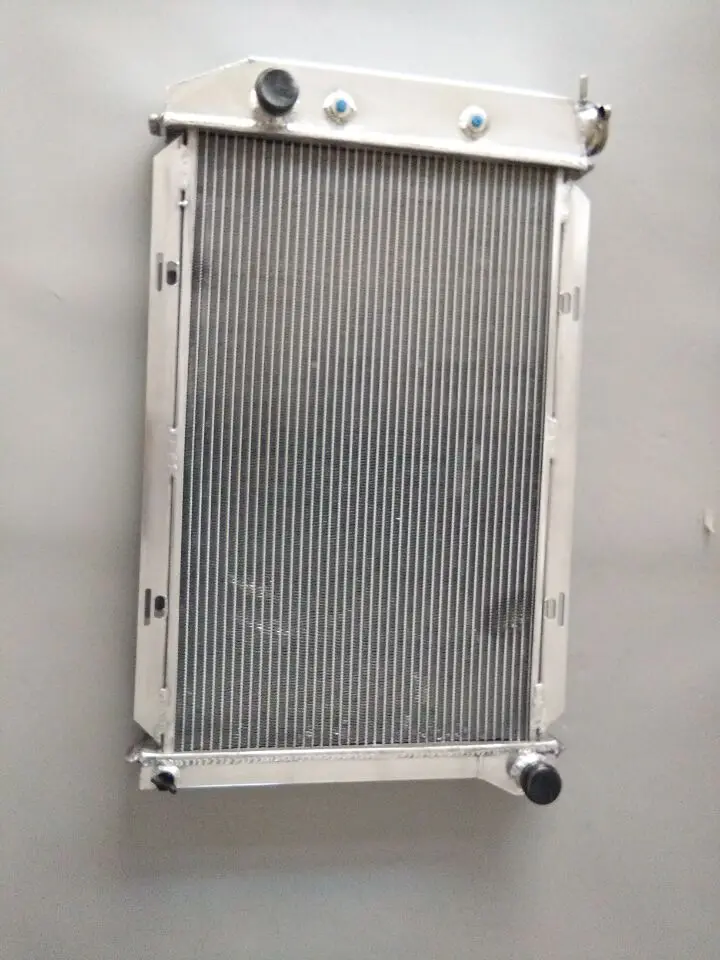 2 Row Aluminum Radiator For 1971-1973 Ford Mustang Fairlane Torino LTD Cougar V8 1971 1972 1973