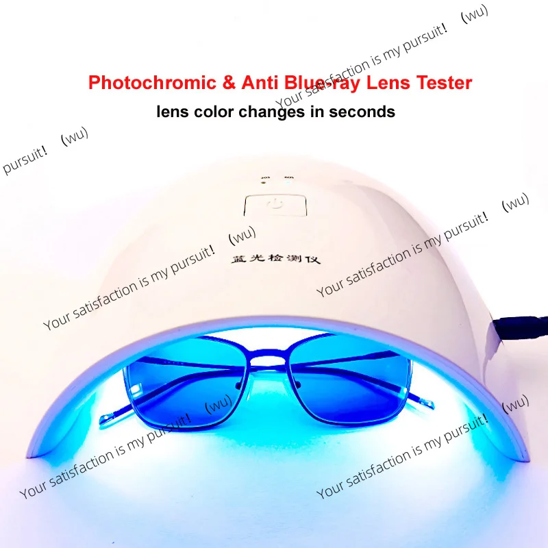 Optical Photochromic and Anti Blue-ray Lens Tester Color Change Detector with 21pcs LED Lights Y862