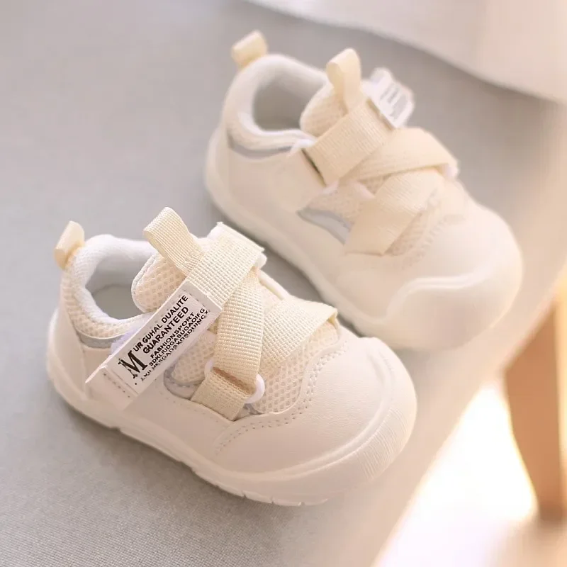 New Baby Shoe Spring0-3Year Breathable Walking Shoe Boy Shoe Soft Sole Non Slip Baby Girl Shoes Tide Kids Shoesкроссовки детские
