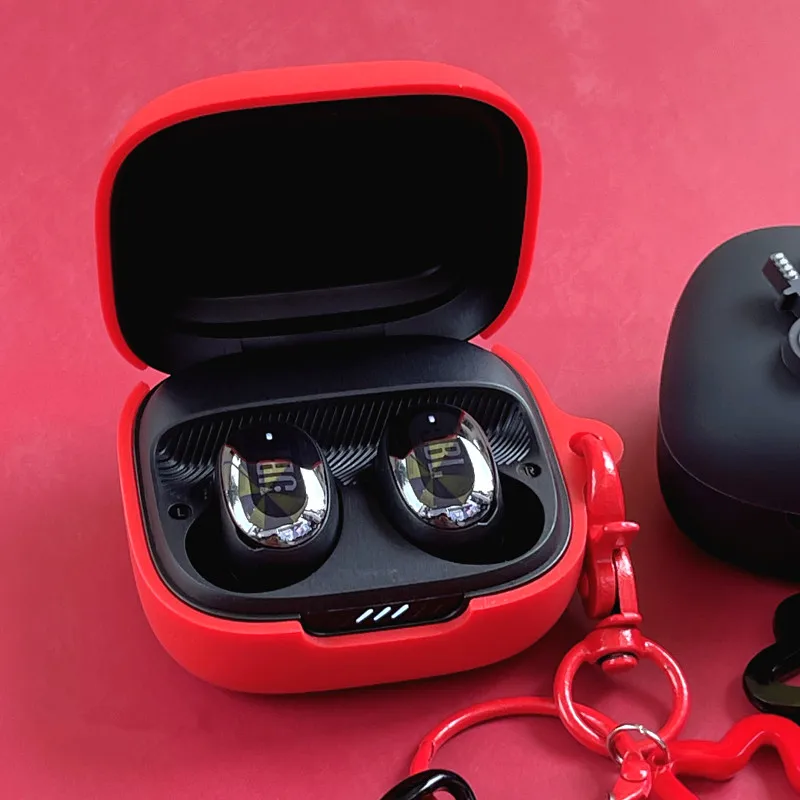 Мультяшный чехол для наушников JBL W300 TWS/LIVE PRO + Силиконовые беспроводные наушники защитный чехол для Live Free 2 с брелоком