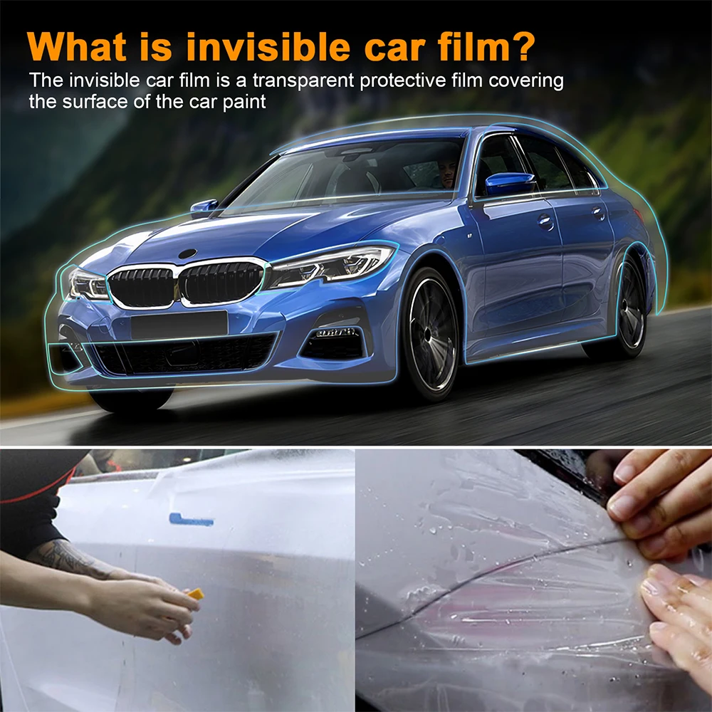 for BMW 3 Series G20 M Sport 2019-2022 Pre Cut Car Paint Protection Film Clear PPF Decal KitTPU Body Transparent Anti Scratch