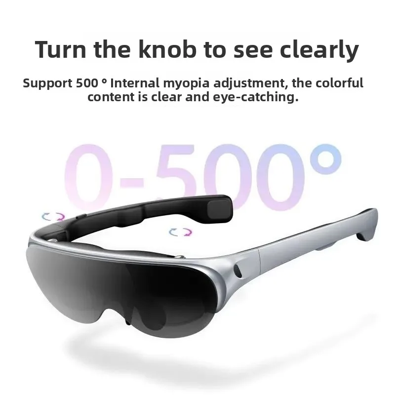 Smart AR glasses 3d portable display 4k virtual reality AR somatosensory game console