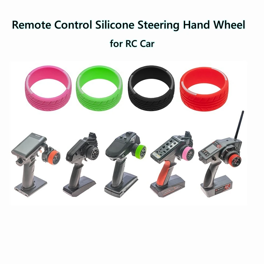 

​For RC Car Remote Controller Silicone Steering Hand Wheel Sticky Grip Feel NB4 RC Model Car Accessories