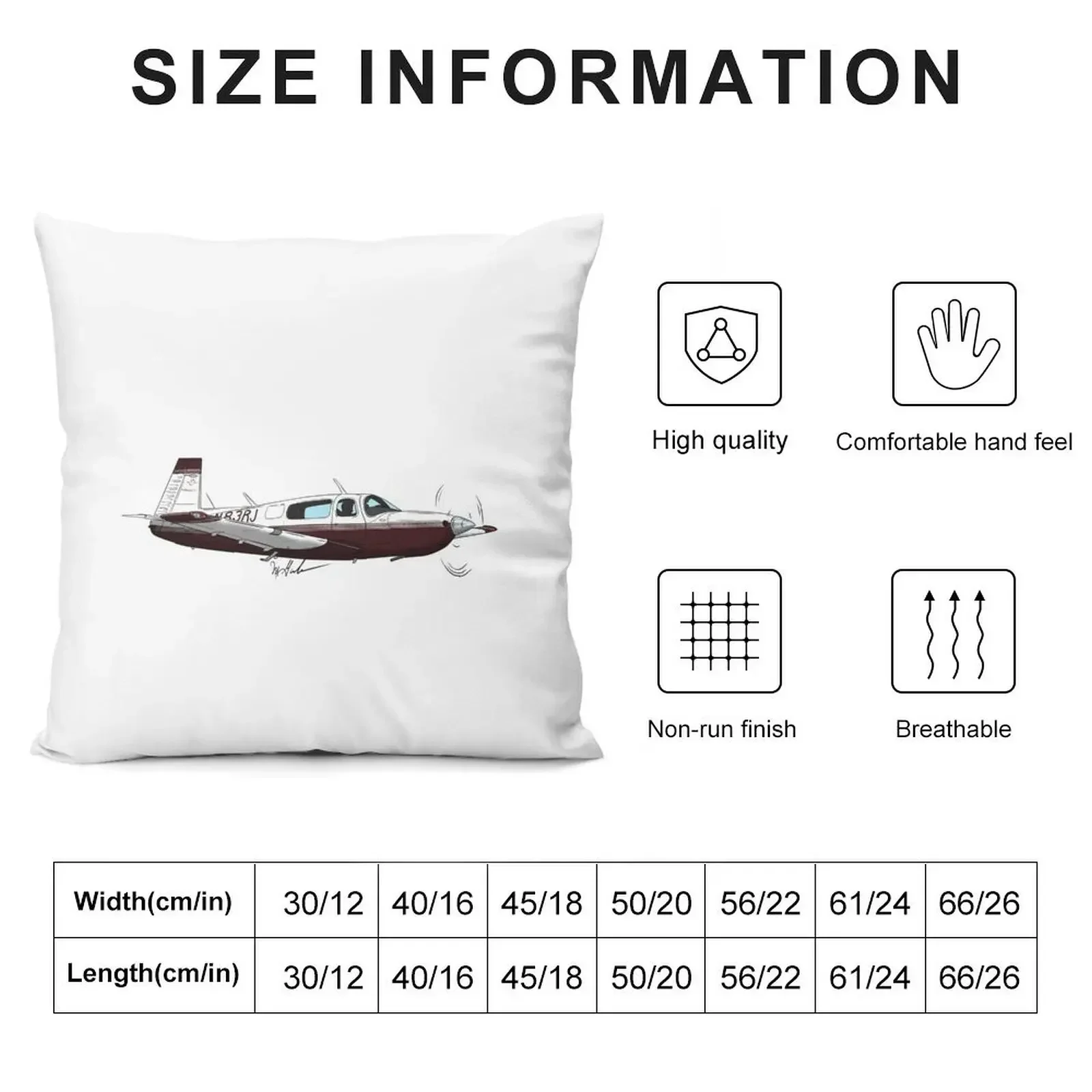 Mooney N83RJ Throw Pillow covers for pillows Pillowcases For Pillows pillow