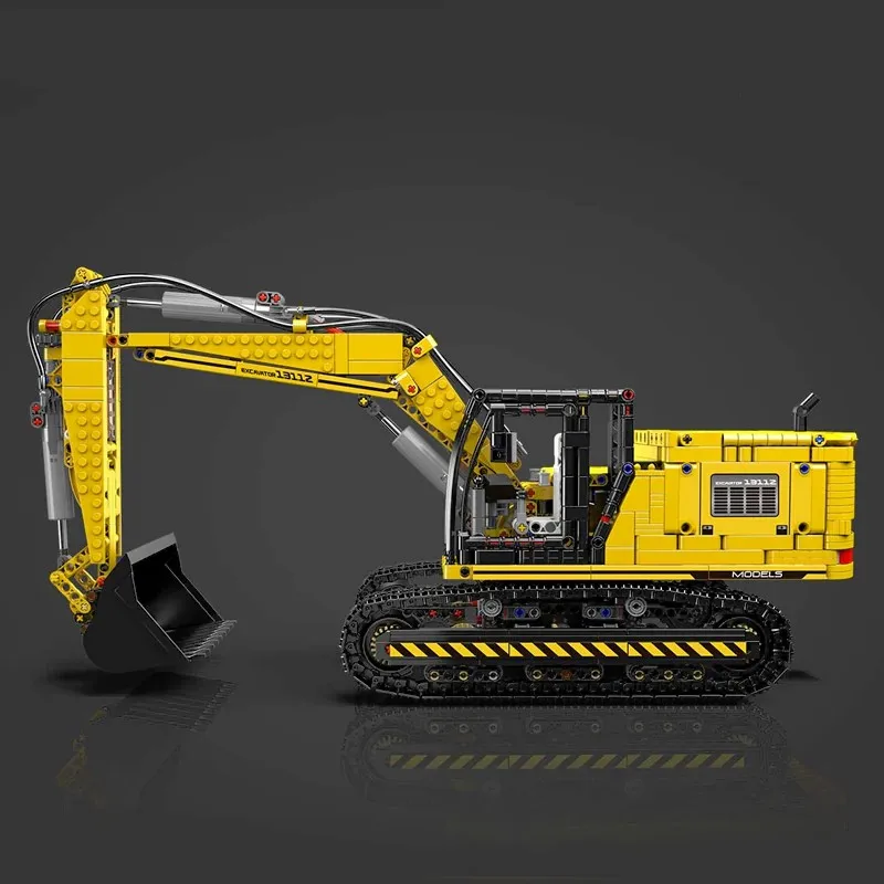 Creative Expert Link Belt 250 X 3 Modular Buildings Blocks Machine Excavator With Motor Model Kit Toys Adults Kids Gifts 1828PCS