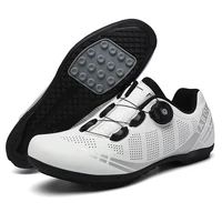 Zapatos de bicicleta de montaña sin bloqueo para hombre, sin tacos, para bicicleta de carretera, velocidad Rb, sin tacos, zapatillas de deporte con Pedal plano, Mtb para mujer