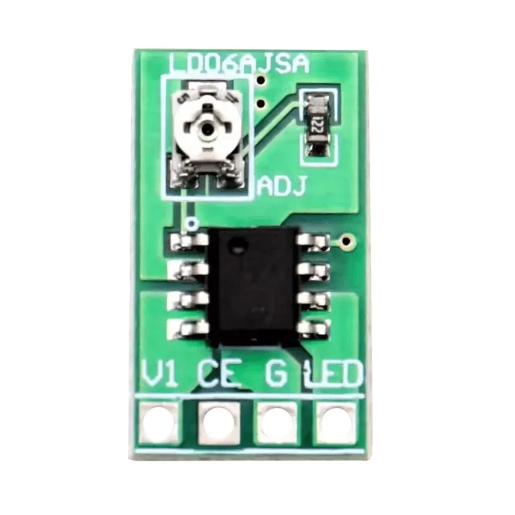 Controlador LED DC 3,3 V 3,7 V 5V Mini 30-1500MA módulo ajustable de corriente constante Placa de Control PWM para linterna LED USB