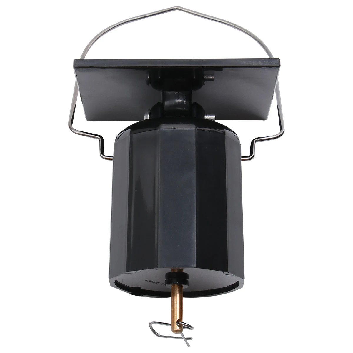 

Motor for Windchime Black Rotating Bell Windspinner Accessories Chime Durable Hanging Design Solar Powered Easy