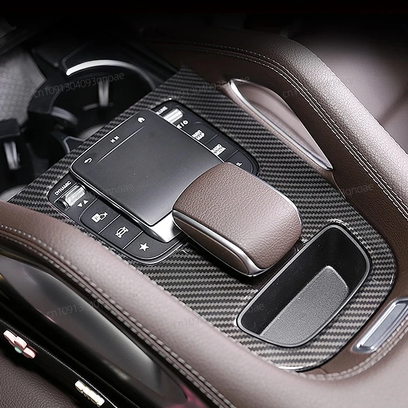 

Central console panel trim Cover For Mercedes gle w167 c167 gle carbon w167 gls x167 400d gle 350/amg 450 accessories