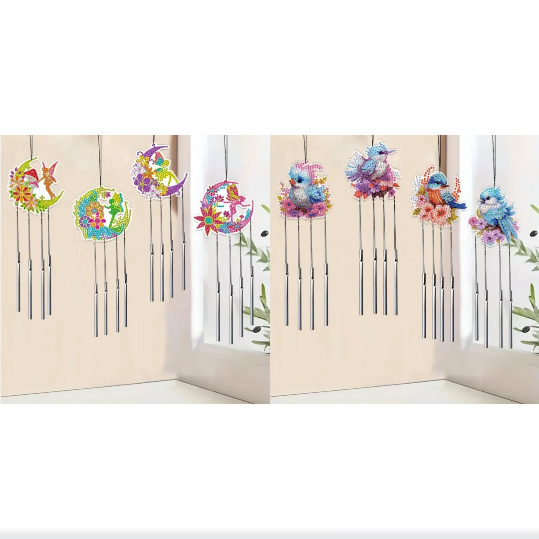4 Set Lonceng Angin Seni Berli - Wind Chime Tubular ulasan dan harga