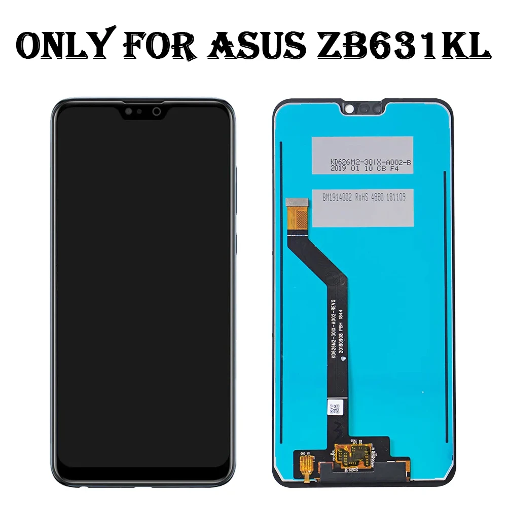 100%tests OLED For Asus ZB633KL LCD Screen 6.3\