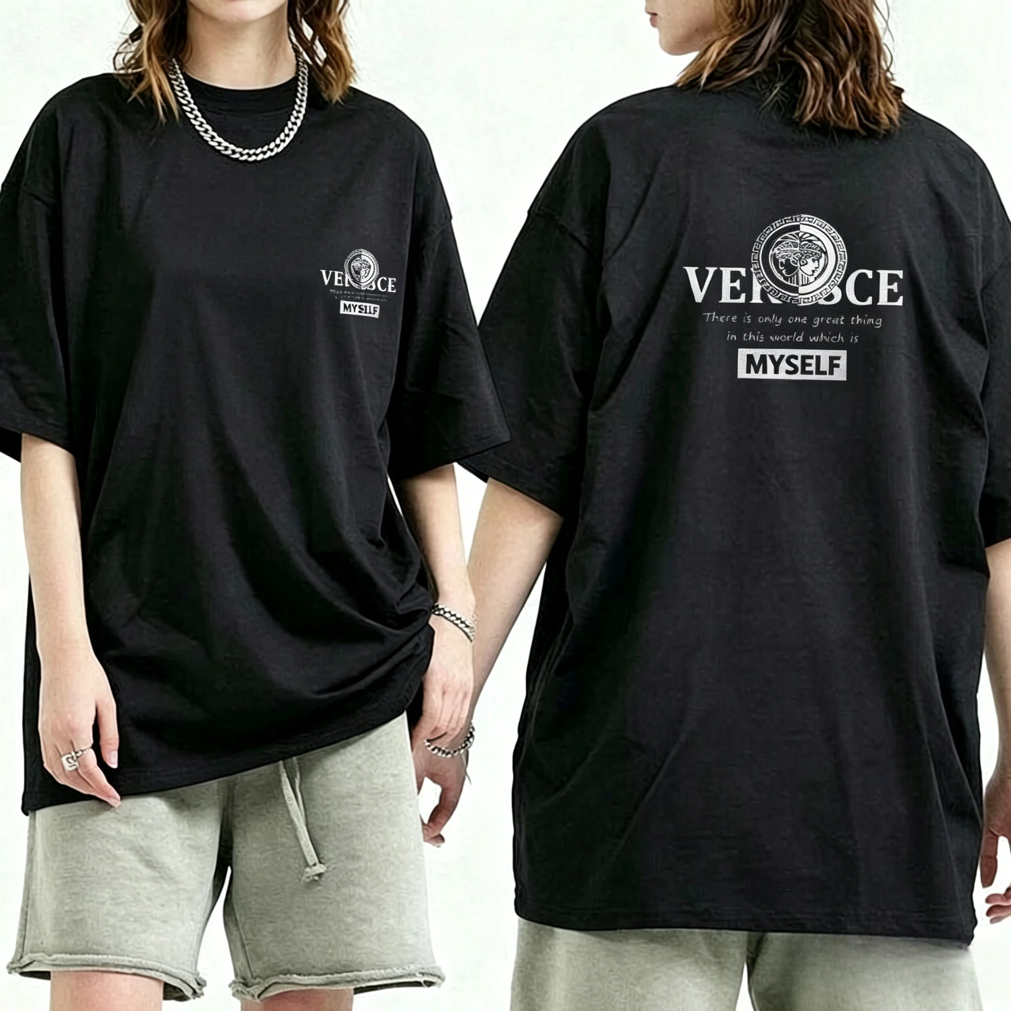 Streetwear High End Brand - Kemeja Bermotif Merek Trendy 2026, Kemeja