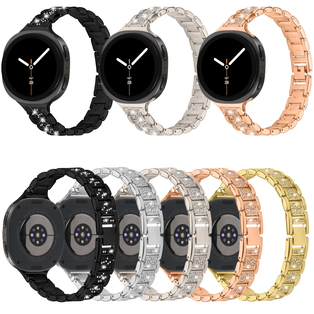 Diamond Metal Watch… - image