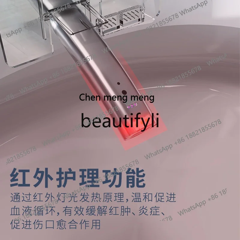 AB02 Floor-mounted smart toilet is suitable for automatic induction flip, built-in foam shield with water tank. 5