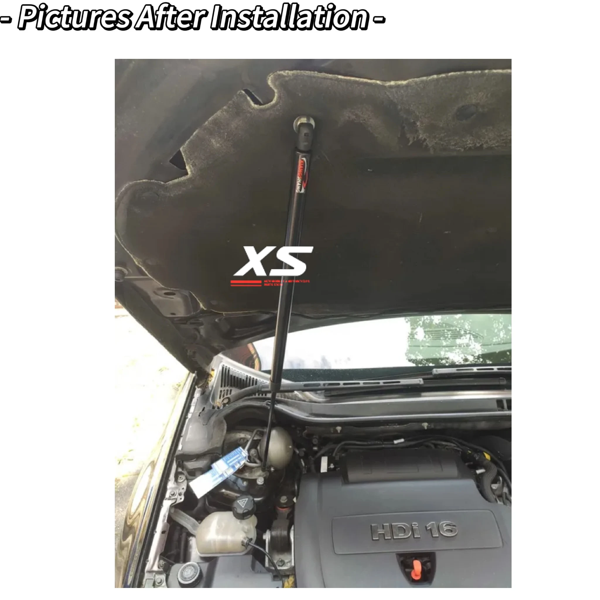 1pc capô capô strut para citroen c5 x7 tourer 2007-2017 modificar suporte de elevador mola a gás choques amortecedor prop haste pilar