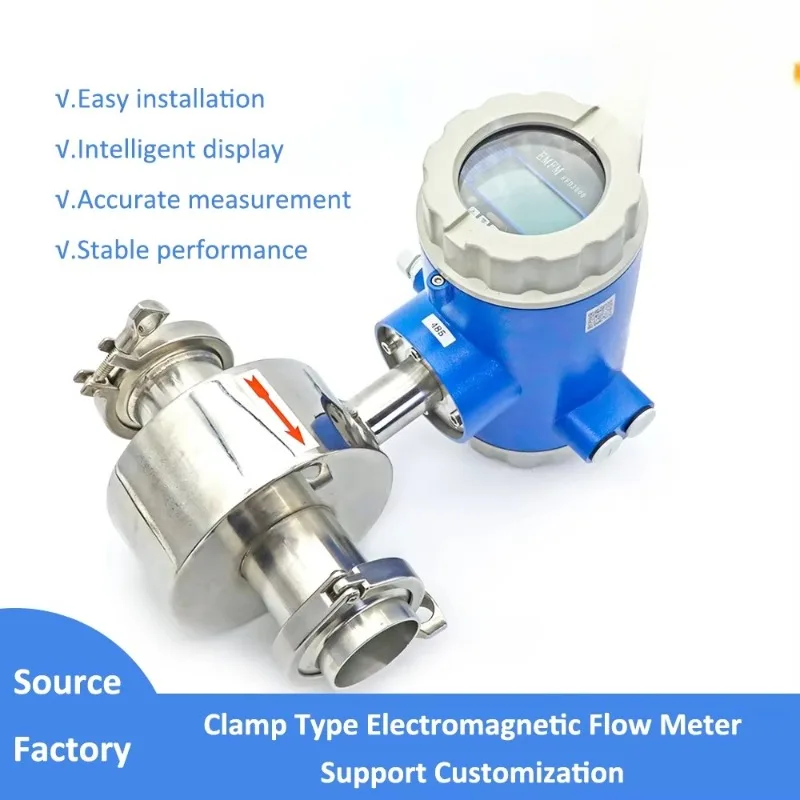 Low Cost Sewage Wastewater  Chemical Flow Meter Water Electro Flowmeter