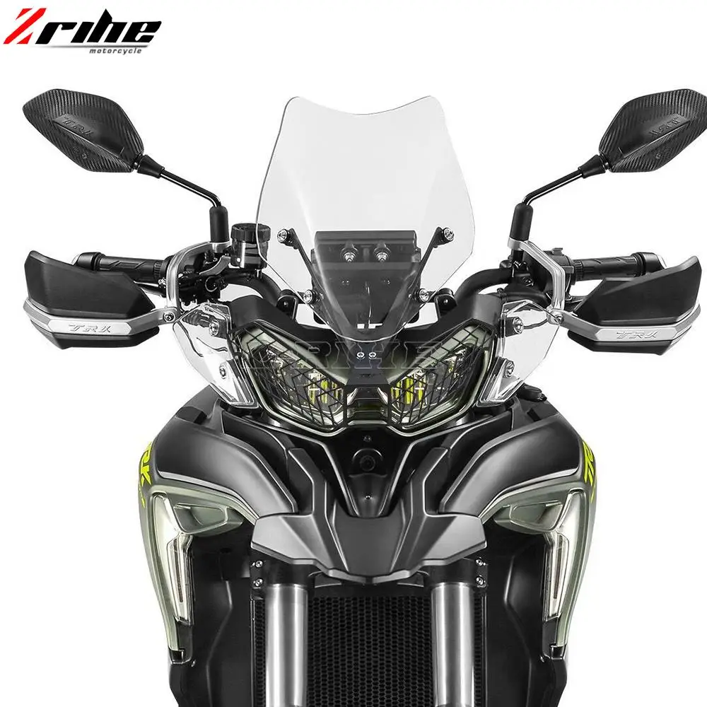 Headlight Grill Cover Protective For Benelli TRK702 TRK702X 2022 2023 TRK 702X Motorcycle Accessories Head Light Guard Protector