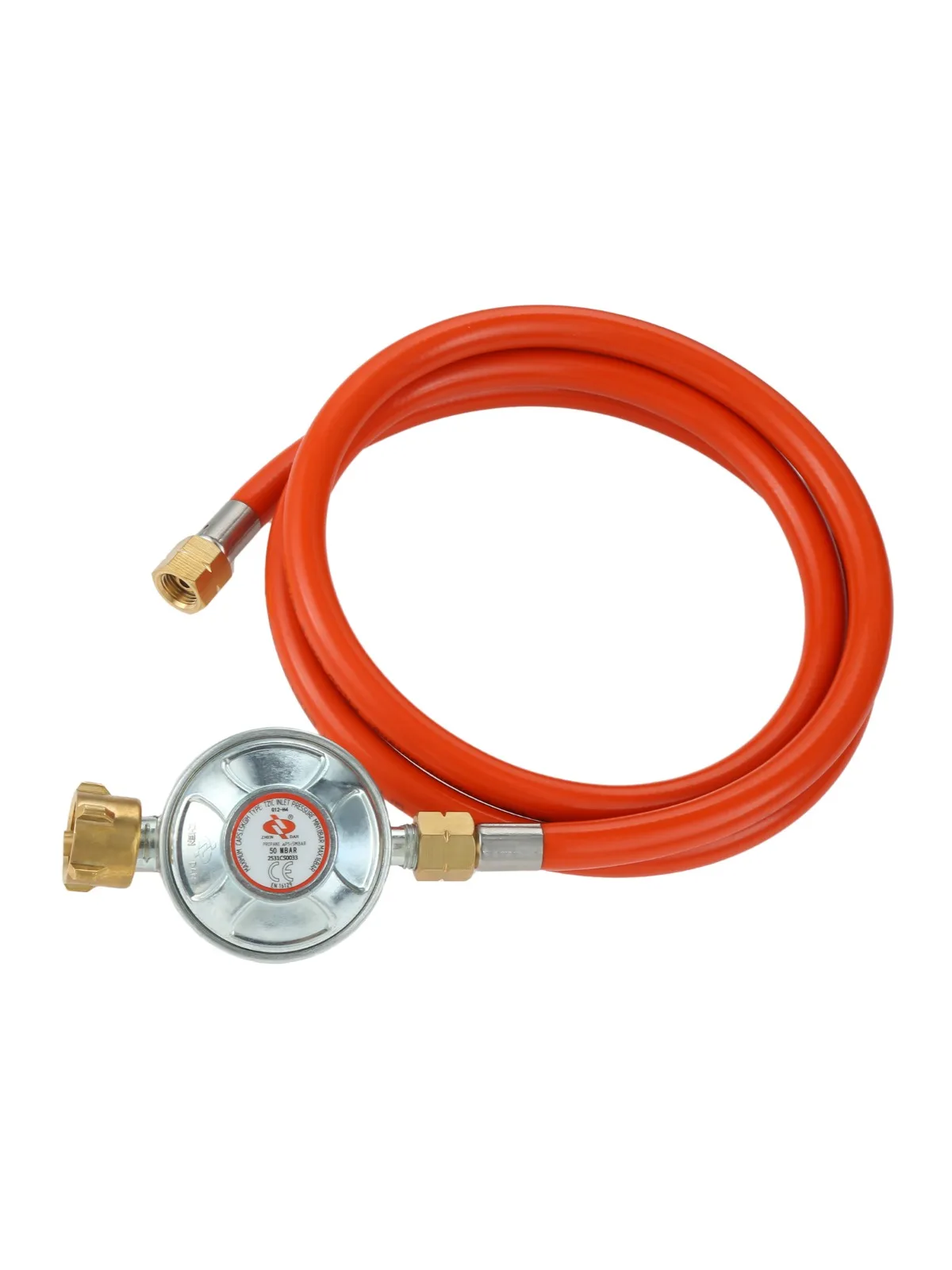 1 jeu de tuyaux de gaz 150cm/59 ", réducteur de pression 50mbar, ensemble de régulateurs de Transition 1/2 "R X 1/4", adaptateur Lks pour barbecue GPL, cuiseur de gril à gaz