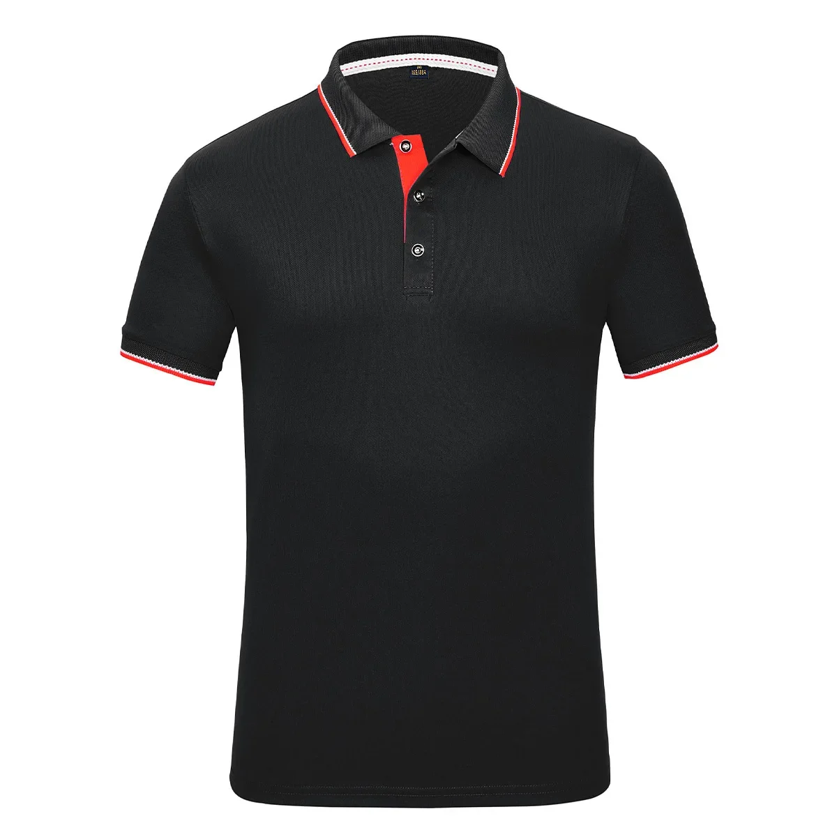 Summer New Fashion Men's Casual Trendy Quick Drying Polo Shirts Short Sleeve Turn-down Collar Solid Color T-shirts Male Tops