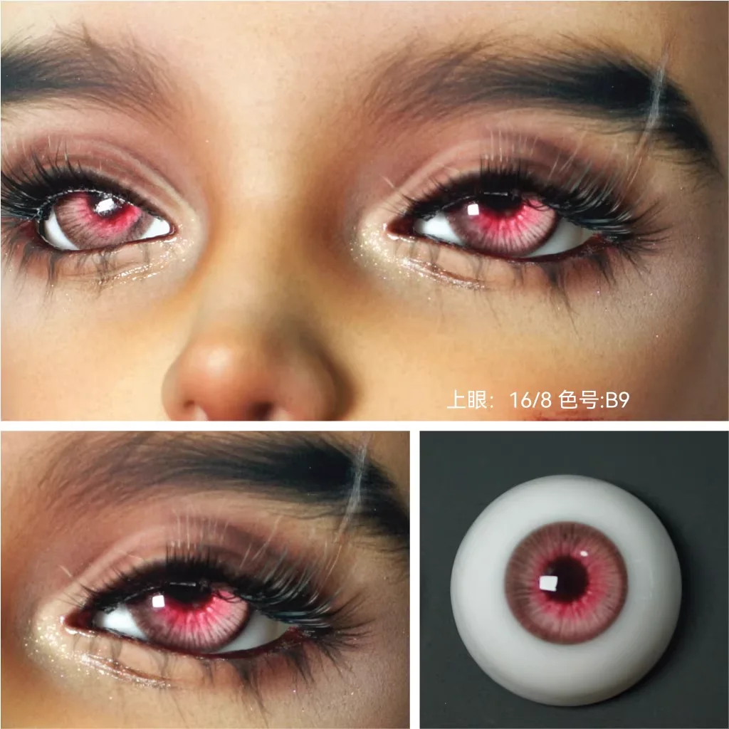 Eyes For Toys “ Red Fox” Doll Accessories, 1/3 SD DD BJD Safety Eyeball 1 Pair