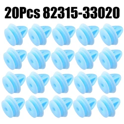 20pcs Auto Plastic Fastener Clip Car Fender Push Retainer Pin Rivet Bumper For Door Trim Panel Retainer For Kia 82315-33020