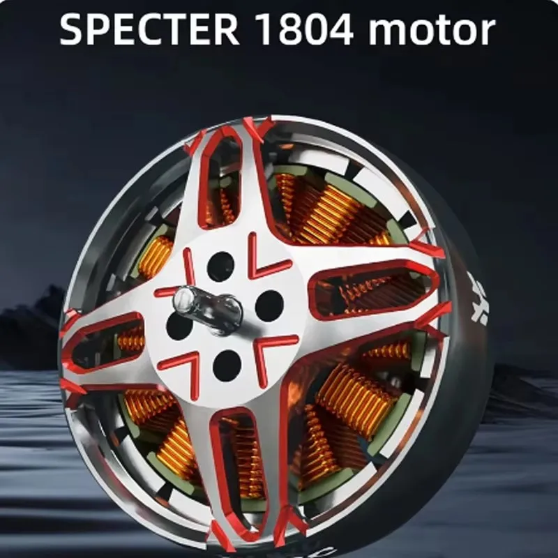 HGLRC SPECTER 1804 Motor,2450KV 4S/3500KV 6S,Fit 3/3.5inch,FPV Freestyle DIY Accessories