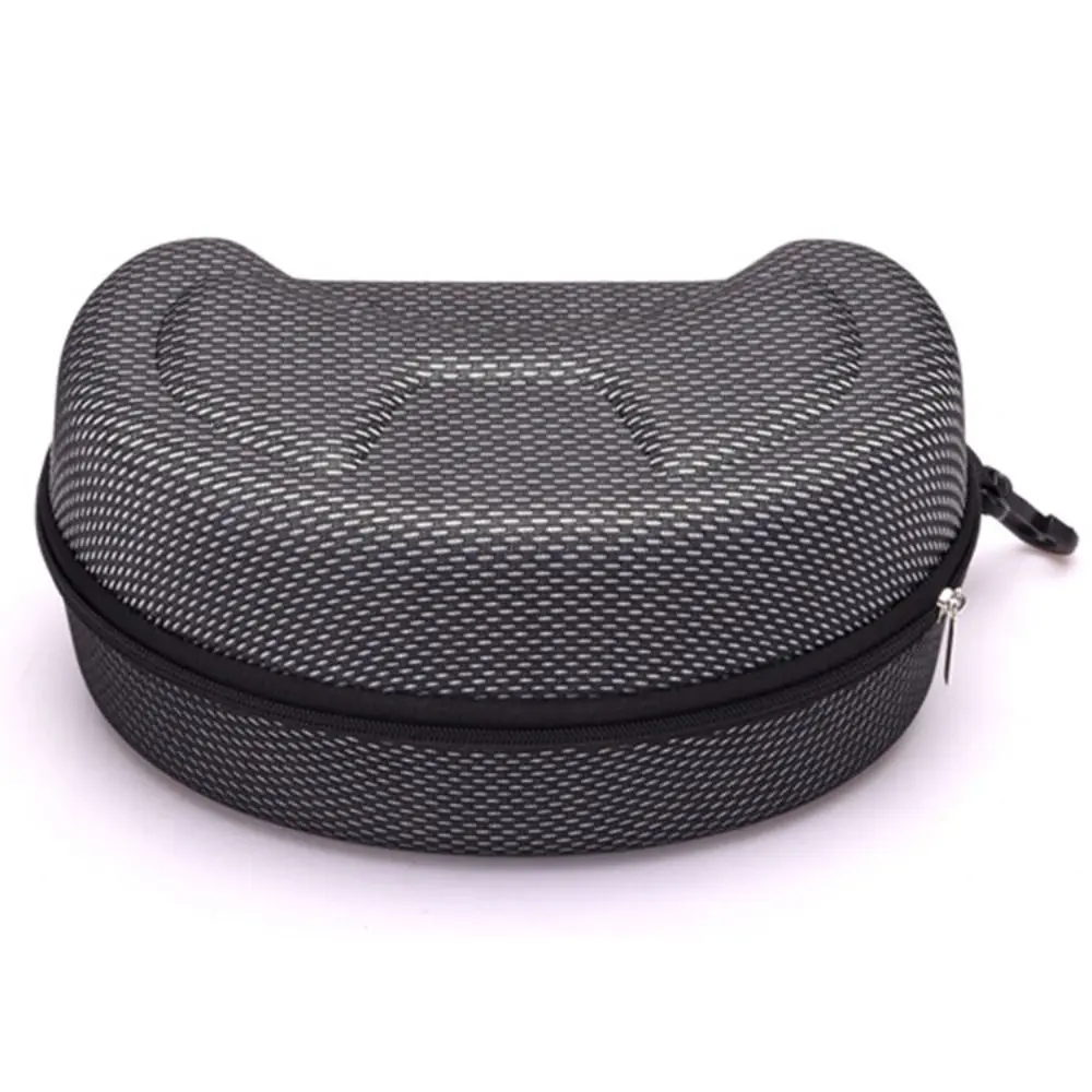 Portable Anti-Shock Ski goggles Case Hard Shell Bag Waterproof Motorcycle Eyewear Box Zipper Goggle Protector Case