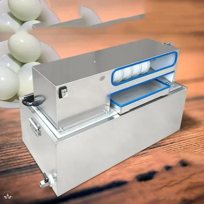 

Desktop 220v Commercial Electric Egg Sheller Peeling Machine Stainless Steel Chicken Egg Peeler Machine Egg Shelling Machine