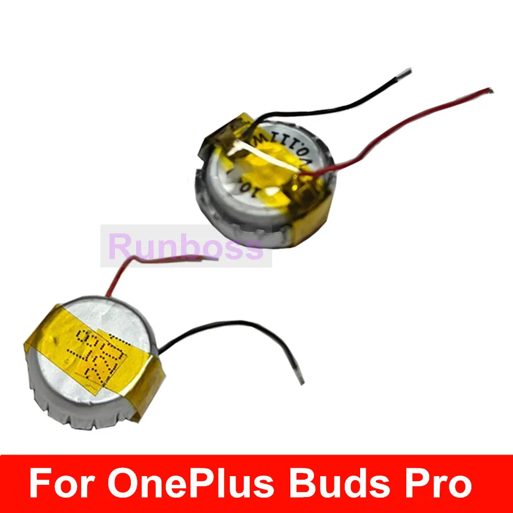2PCS/Lot 3.85V 40mAh Rechargeable Li-ion Battery 1054 for OnePlus Buds Pro TWS Earphone Digital Wireless Headphone
