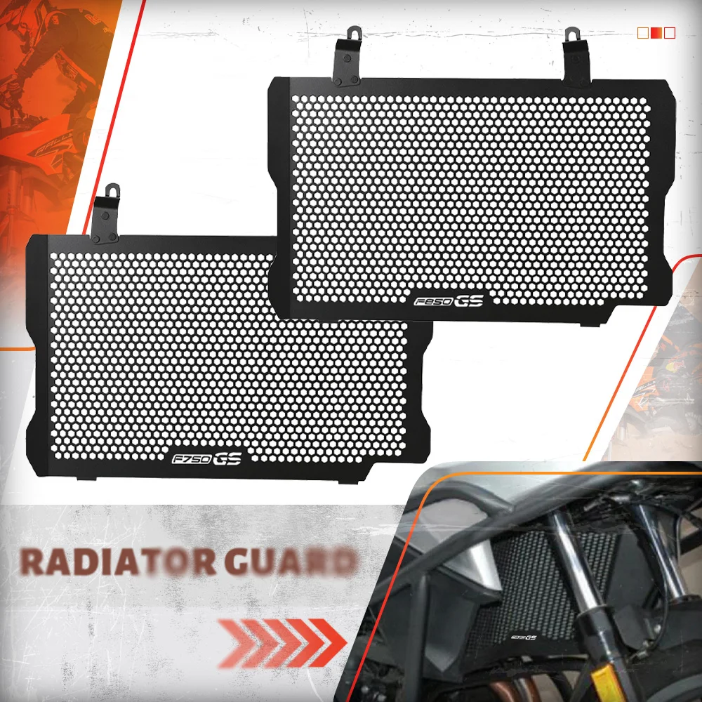 

Radiator Guard For BMW F750GS F850GS ADVENTURE F750 F850 2018-2023 F800GS F900GS 2024-2025-2026 Radiator Protector Grille Cover