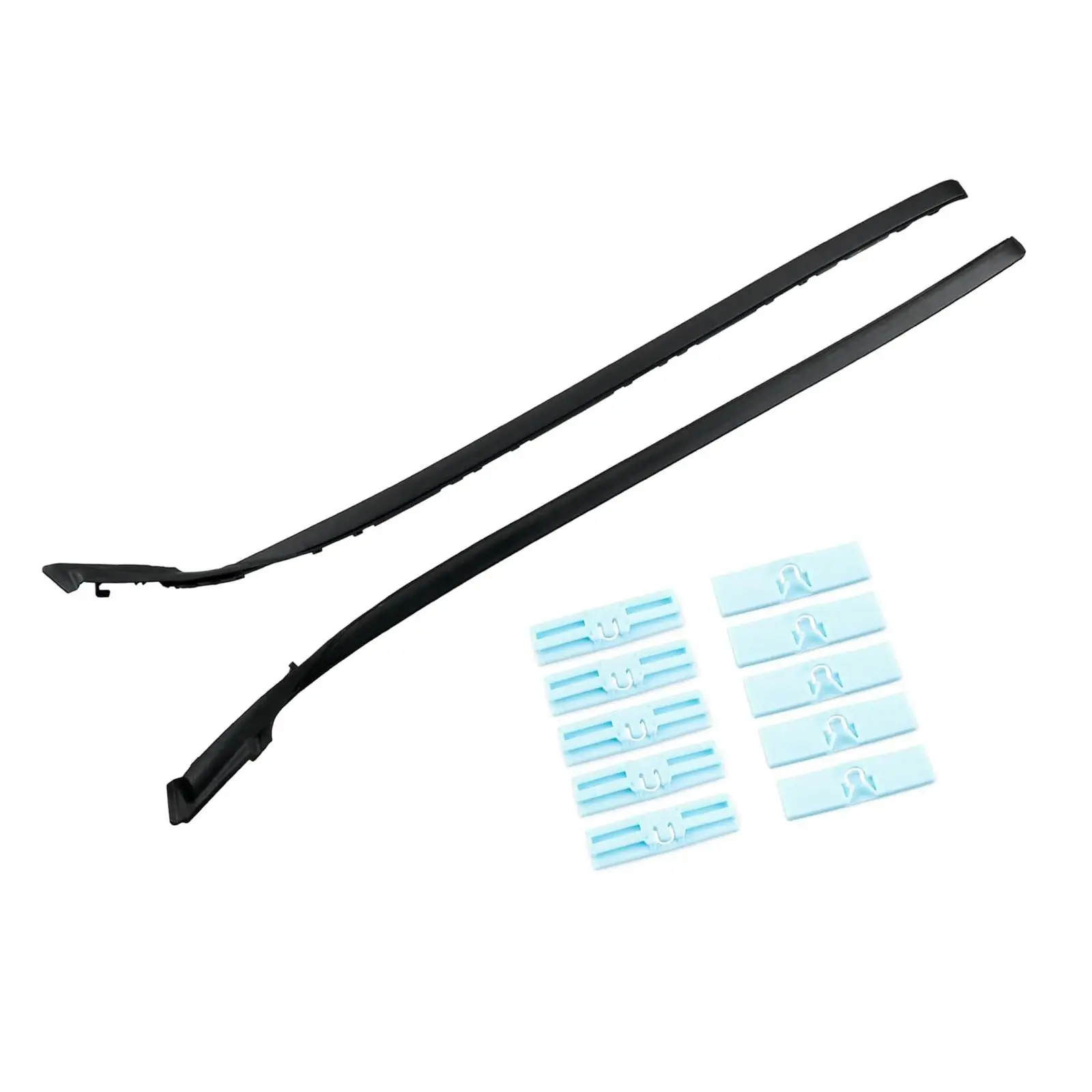 

Car Moulding Tape Windshield Pillar Molding Kit Wear Resistant Black ABS Automotive Accessories for Lexus IS250 IS350 2006-2013