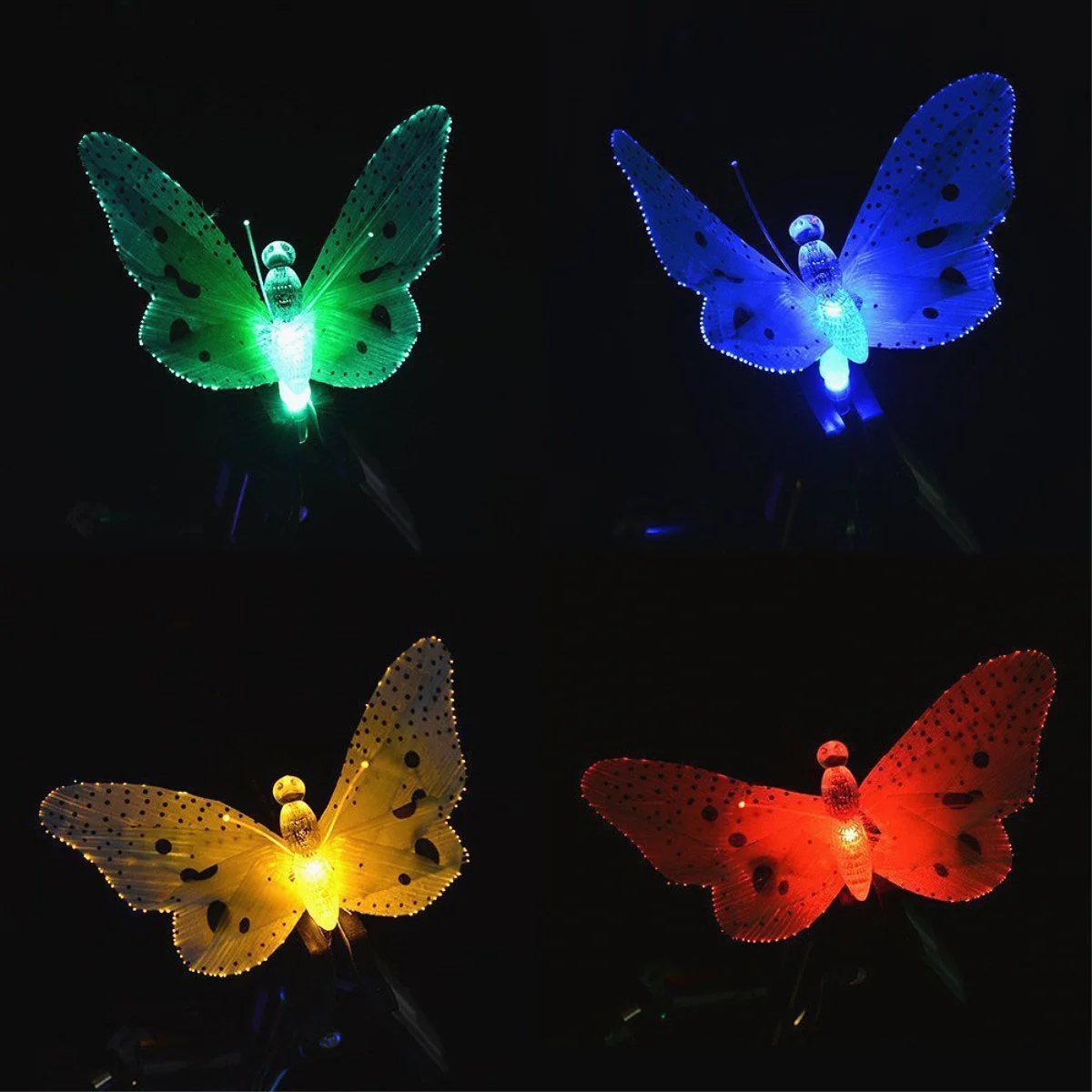 12 LEDs Water Proof Halloween Mother Outdoor Decor Light Lighting Exterior Solar Powered Lights