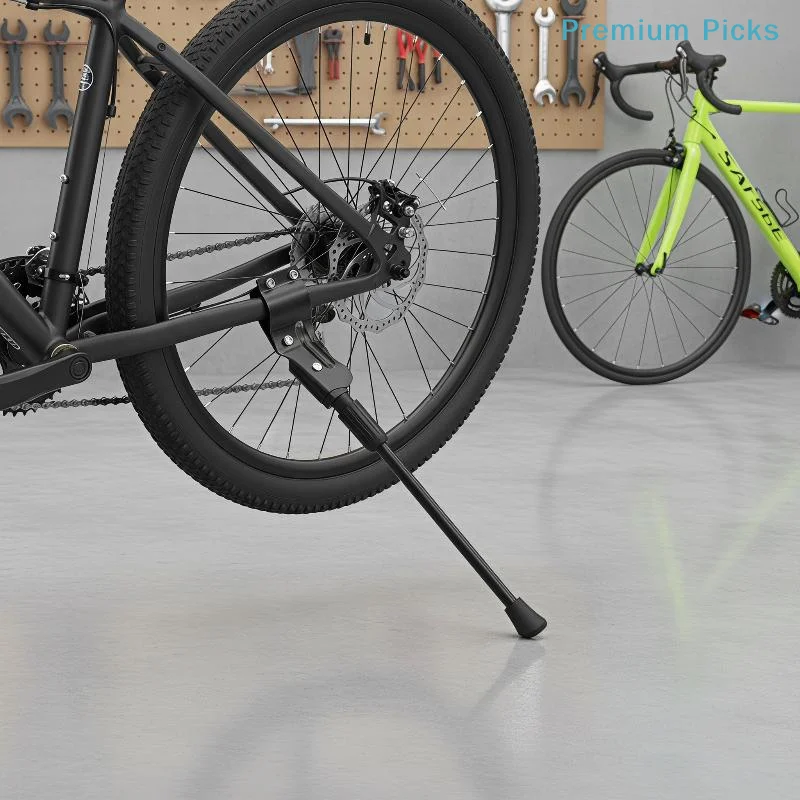 Mountain Biking Stuff - portableUniversal Mountain Bike Kickstand Adjustable Height